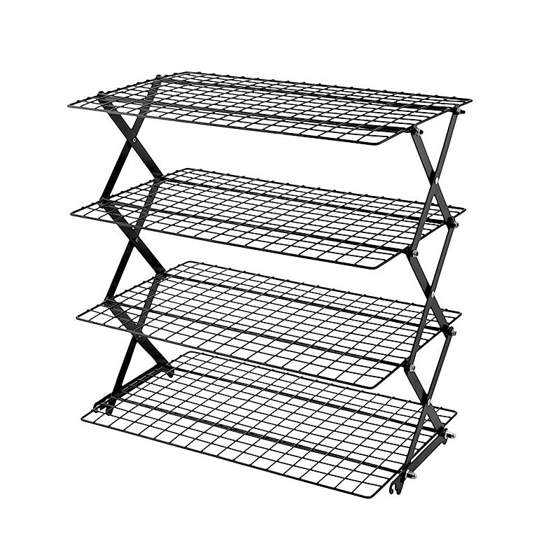 📢📢40% OFF !! ⏰3/4-Tier Collapsible Cooling Rack for Baking