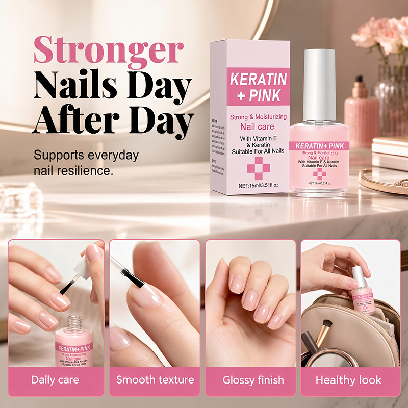 📢📢50% OFF !! ⏰Keratin Nail Strengthener & Moisturizer
