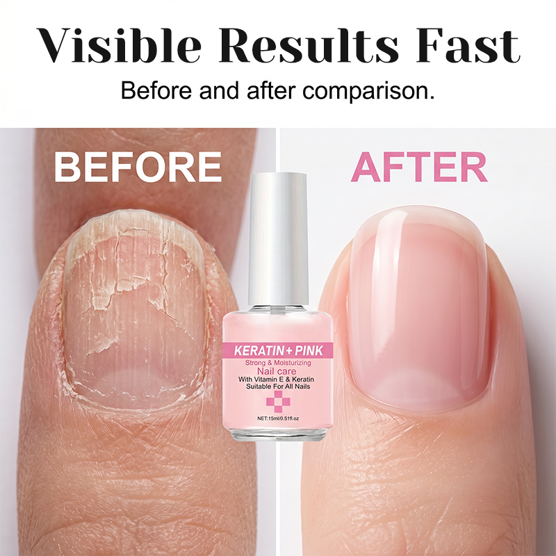 📢📢50% OFF !! ⏰Keratin Nail Strengthener & Moisturizer