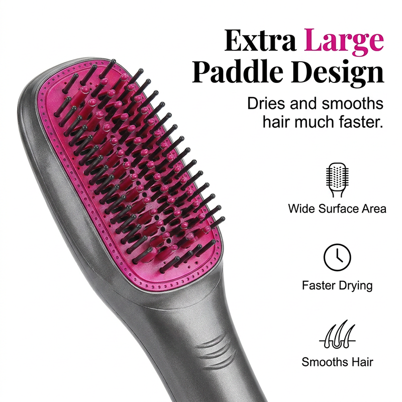 📢📢40% OFF !! ⏰Professional 3-in-1 Hot Air Brush