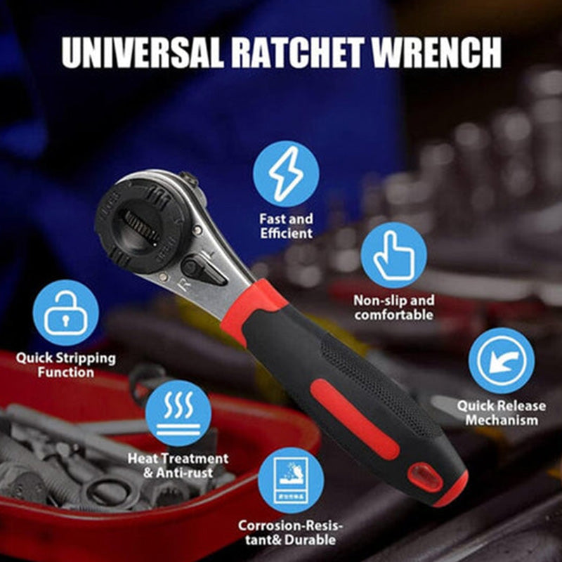 📢📢40% OFF !! ⏰Adjustable Ratchet Wrench