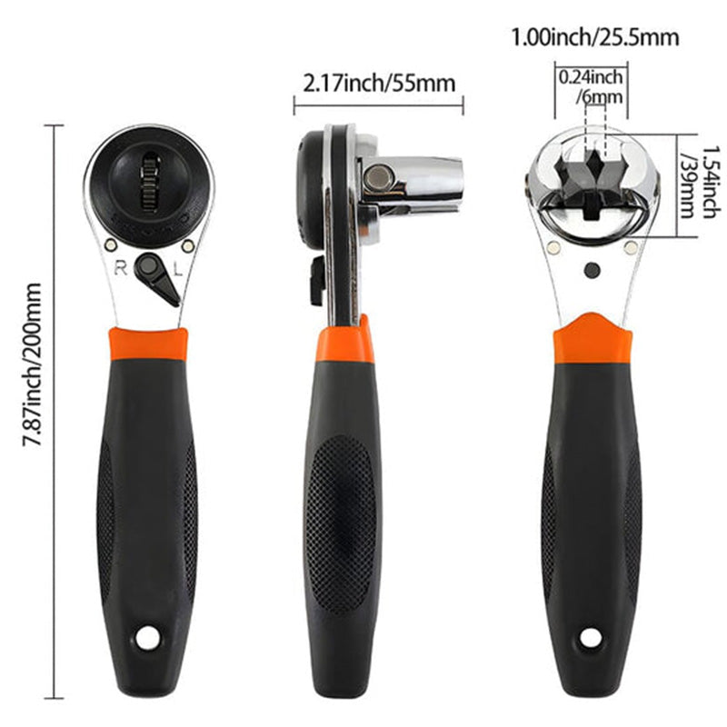 📢📢40% OFF !! ⏰Adjustable Ratchet Wrench