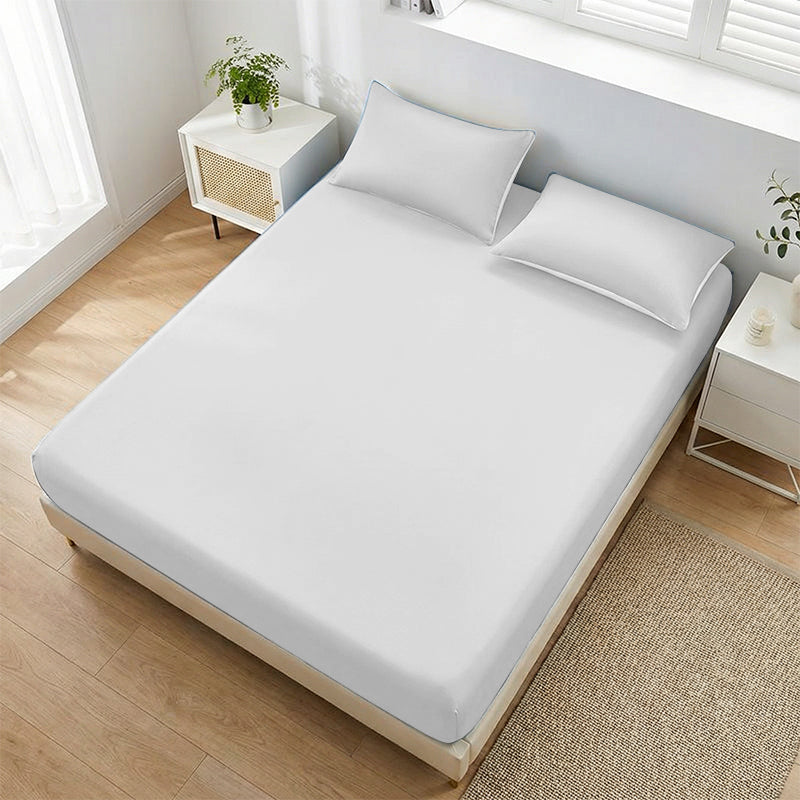 📢📢40% OFF !! ⏰Premium Cooling Fitted Sheet Set