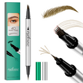 📢📢50% OFF !! & BUY 1 GET 1 FREE⏰Double-Ended Liquid Eyebrow Pen
