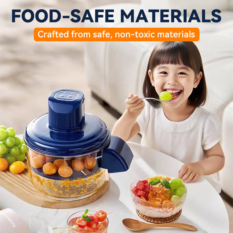 📢📢50% OFF !! ⏰Transparent Electric Fruit and Vegetable Peeler