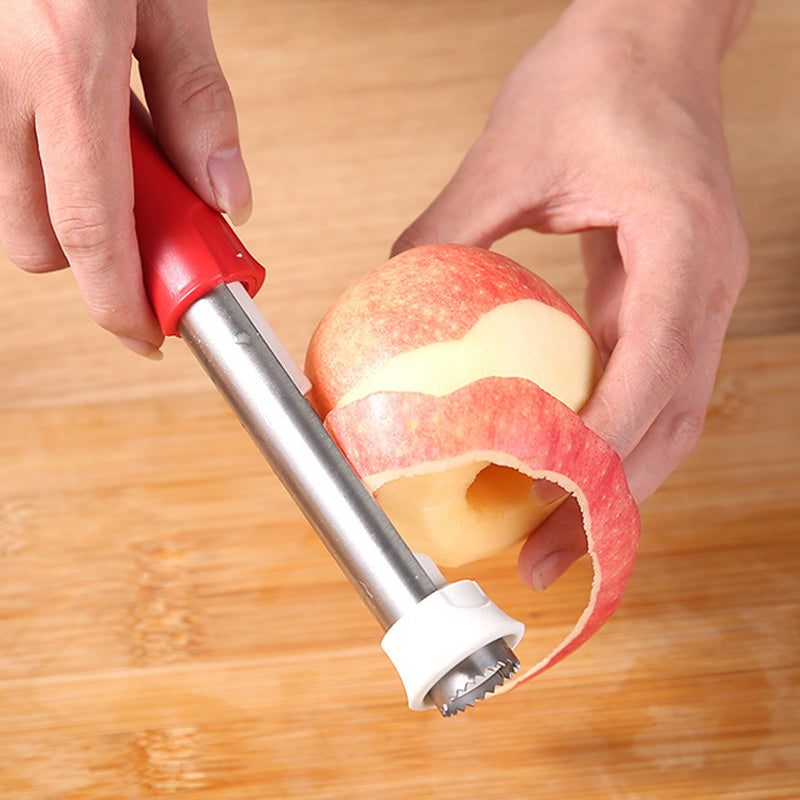📢📢50% OFF !! ⏰Stainless Steel Fruit Corer & Peeler 2 in 1