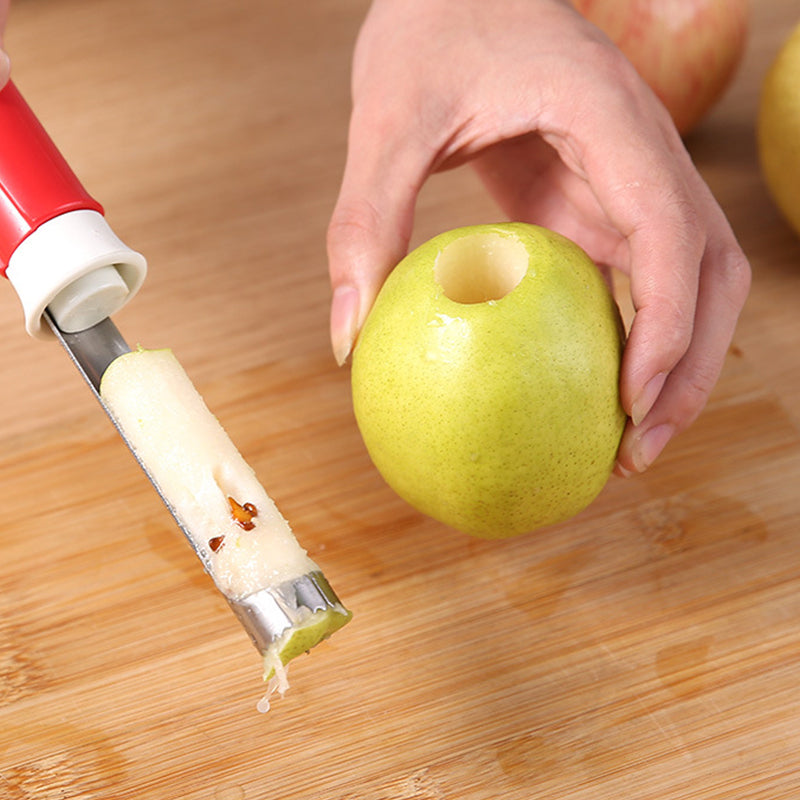 📢📢50% OFF !! ⏰Stainless Steel Fruit Corer & Peeler 2 in 1