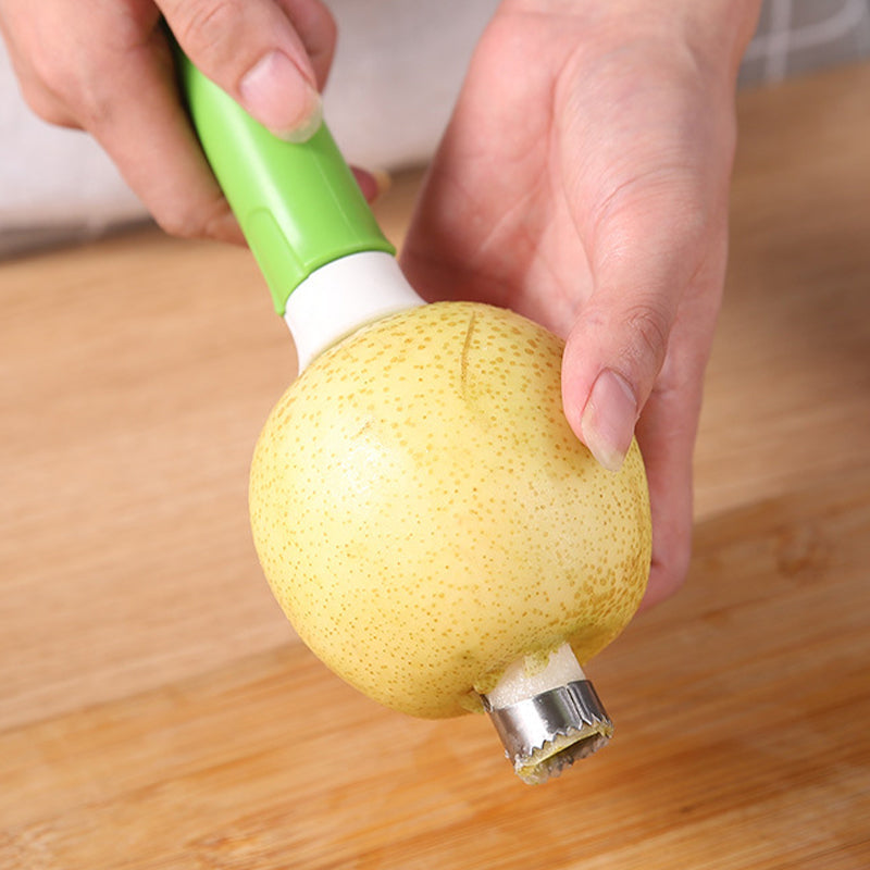 📢📢50% OFF !! ⏰Stainless Steel Fruit Corer & Peeler 2 in 1