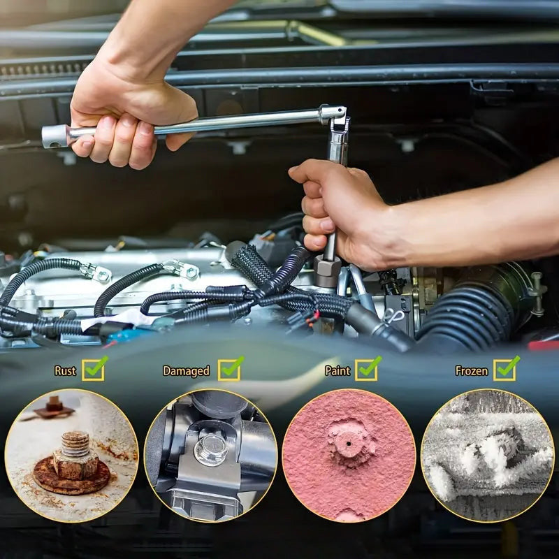 📢📢40% OFF !! ⏰Damaged Screw and Bolt Extractor Set