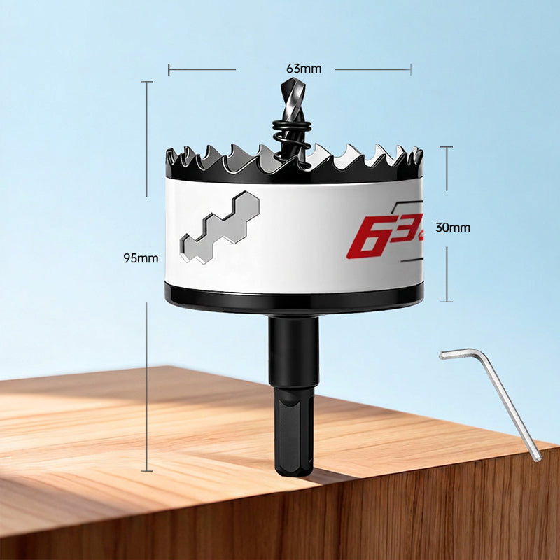📢📢40% OFF !! ⏰Multi-Size Woodworking Hole Saw Drill Bit for Plasterboard Downlight