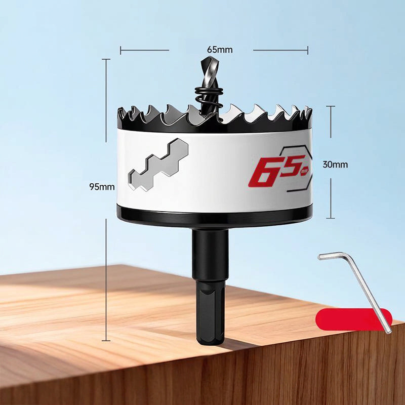 📢📢40% OFF !! ⏰Multi-Size Woodworking Hole Saw Drill Bit for Plasterboard Downlight