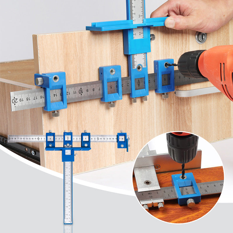 📢📢40% OFF !! ⏰Adjustable Cabinet Hardware Jig for Woodworking