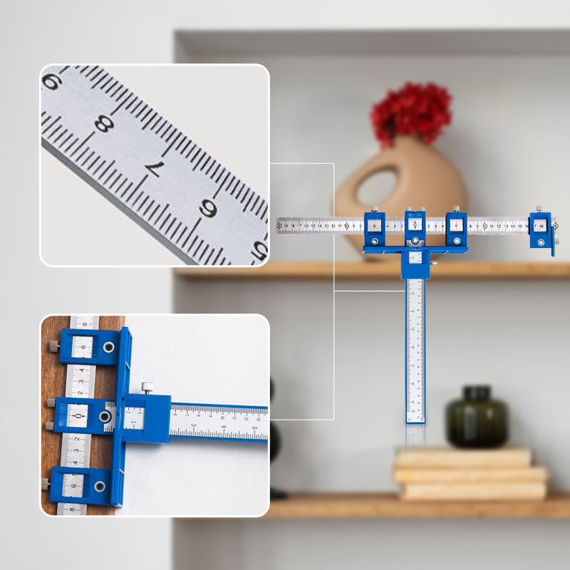 📢📢40% OFF !! ⏰Adjustable Cabinet Hardware Jig for Woodworking