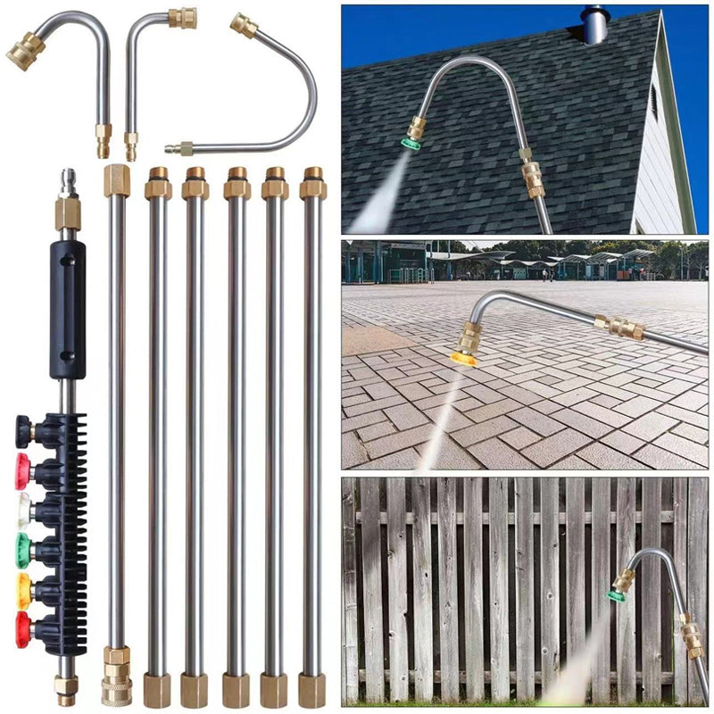 📢📢40% OFF !! ⏰4000 PSI High-Pressure Cleaning Wand Set