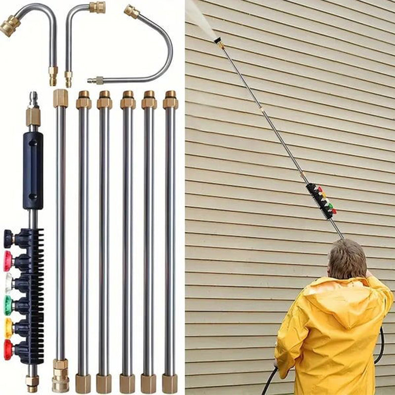 📢📢40% OFF !! ⏰4000 PSI High-Pressure Cleaning Wand Set