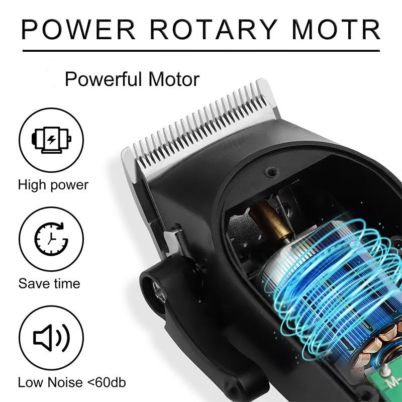 📢📢40% OFF !! ⏰Durable and Sharp Electric Hair Clipper Set