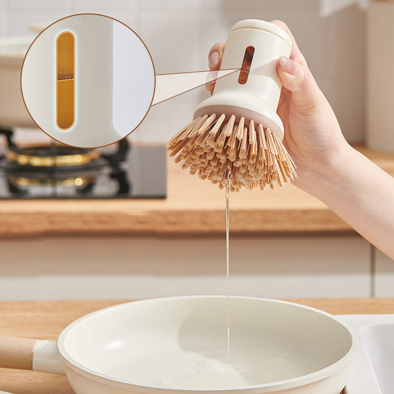 📢📢50% OFF !! ⏰Rotatable Hanging Pot Brush Set
