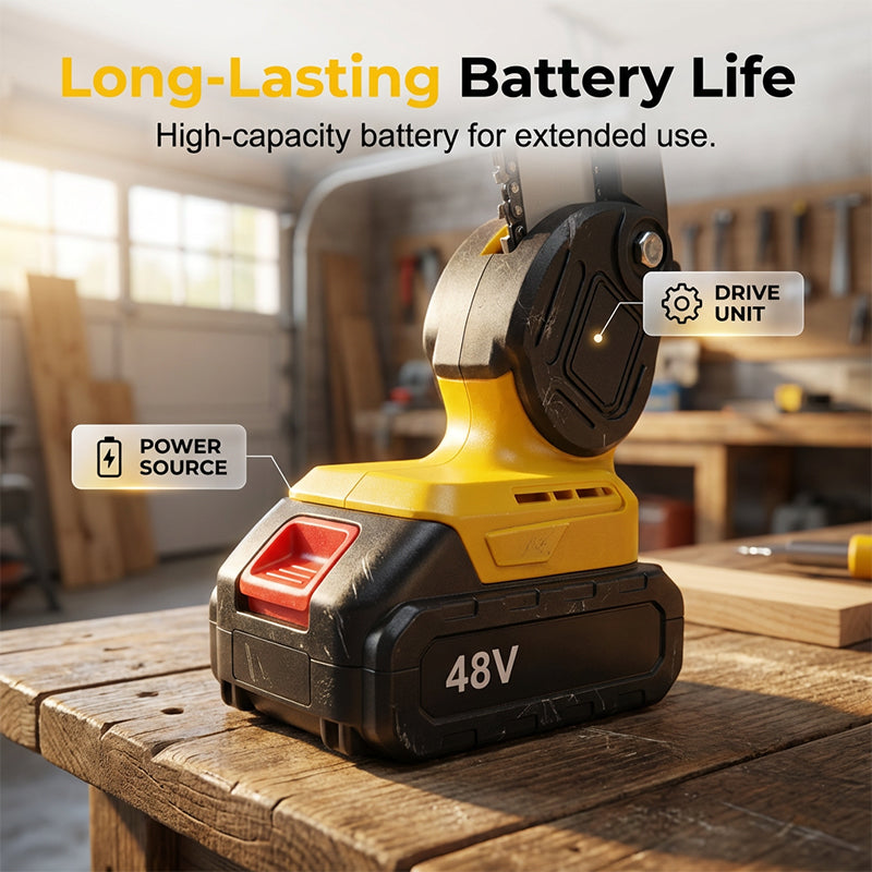 📢📢40% OFF !! ⏰Ergonomic Mini Electric Saw with Safety Lock