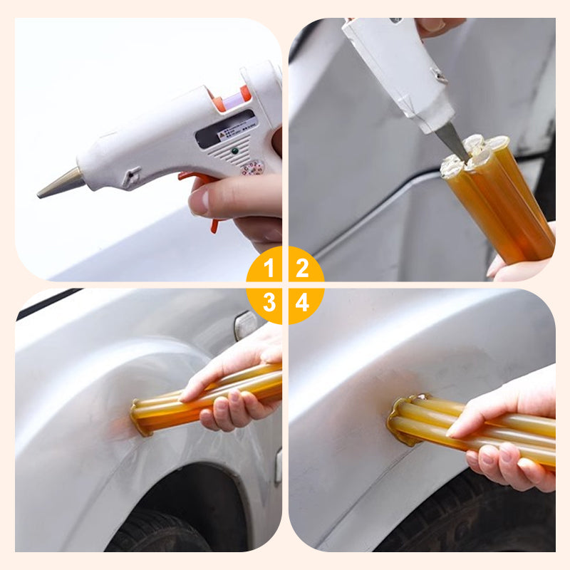 📢📢50% OFF !! ⏰Fix car dents effortlessly! 🚗Paintless Dent Repair Glue Stick for Car