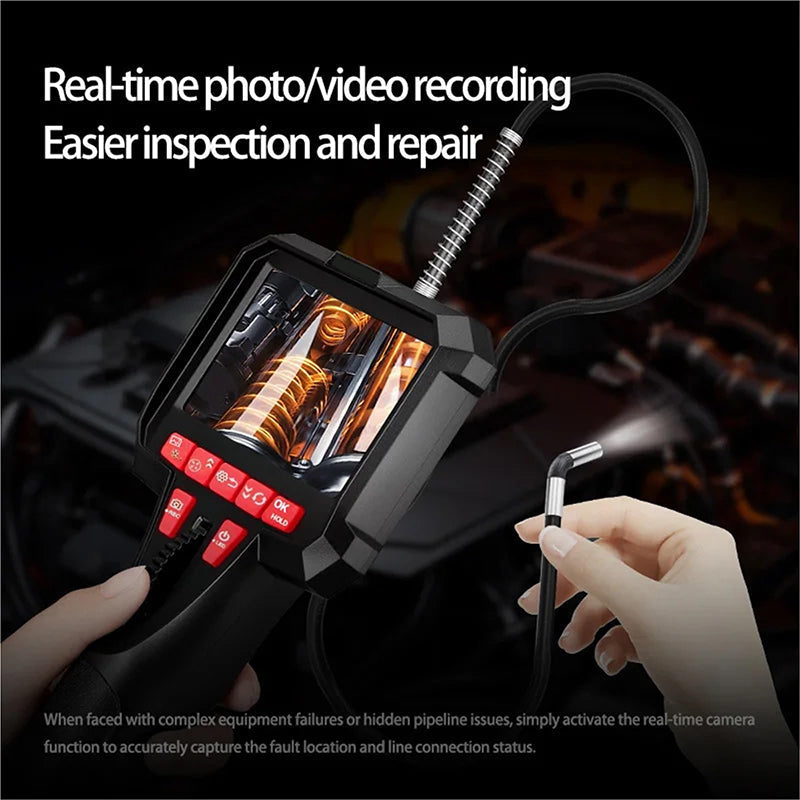 📢📢40% OFF !! ⏰6mm Handheld Automotive Endoscope with Articulating Camera