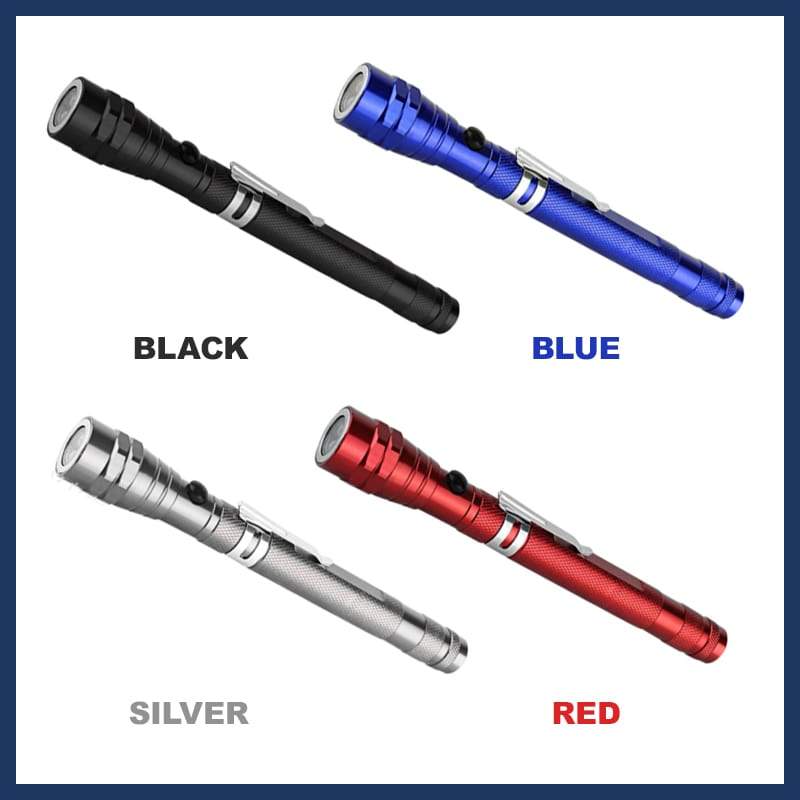📢📢40% OFF !! ⏰Multifunctional Magnetic Telescopic Flashlight