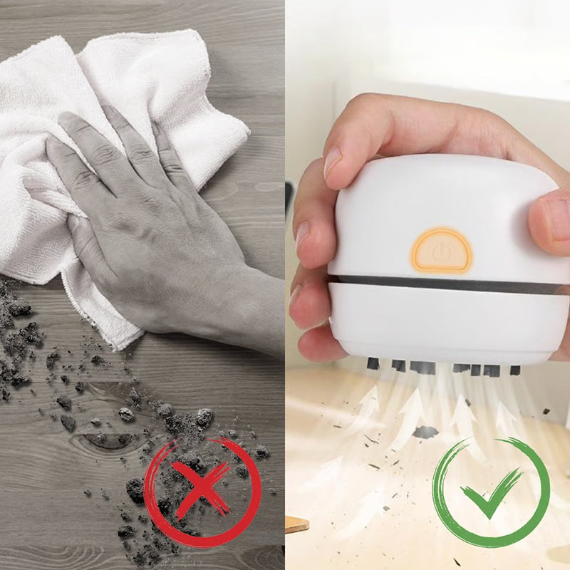 📢📢50% OFF !! ⏰Portable Mini Desk Vacuum Cleaner
