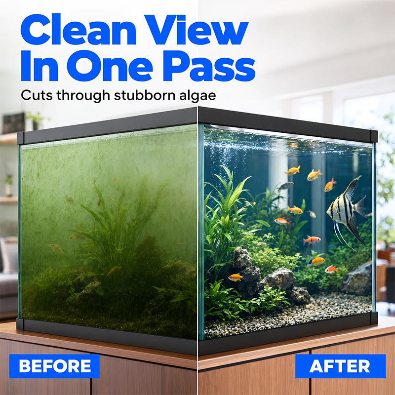 📢📢40% OFF !! ⏰Magnetic Aquarium Glass Cleaner Tool