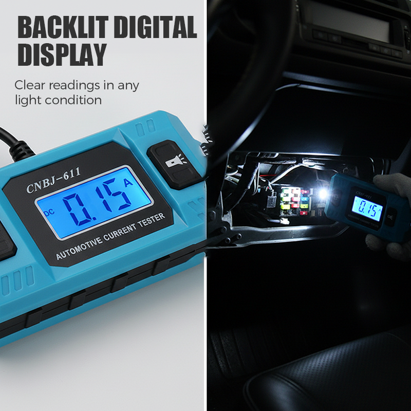 📢📢40% OFF !! ⏰Portable Automotive Current Tester for Car
