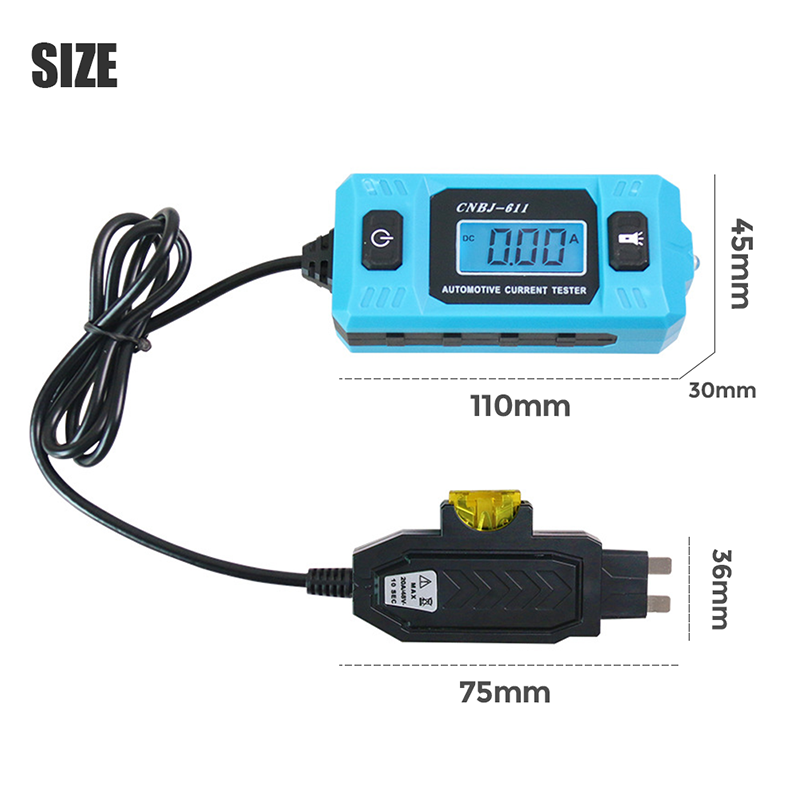 📢📢40% OFF !! ⏰Portable Automotive Current Tester for Car