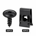 📢📢50% OFF !! ⏰Universal Car Metal U-Type Clips and Screws Set
