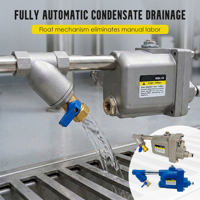 📢📢40% OFF !! ⏰Zero Air Loss Automatic Drain Valve