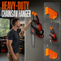 📢📢50% OFF !! ⏰Heavy-Duty Wall Mount Chainsaw Hanger