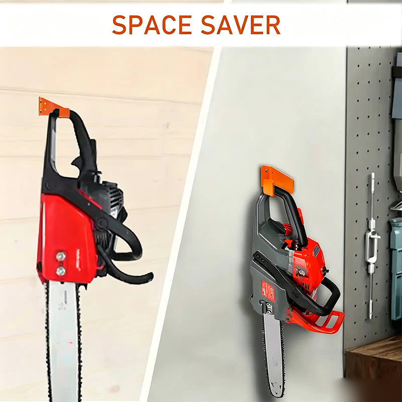 📢📢50% OFF !! ⏰Heavy-Duty Wall Mount Chainsaw Hanger