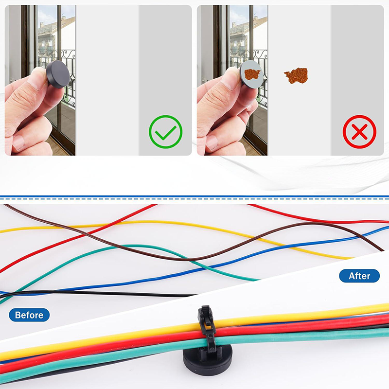 📢📢50% OFF !! ⏰Magnetic Cable Zip Tie Mount Kit