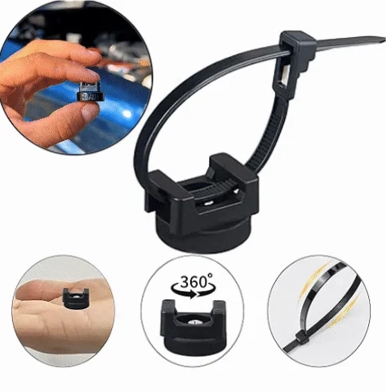 📢📢50% OFF !! ⏰Magnetic Cable Zip Tie Mount Kit