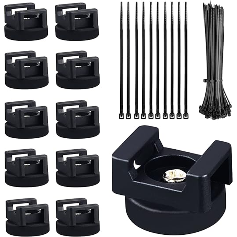 📢📢50% OFF !! ⏰Magnetic Cable Zip Tie Mount Kit