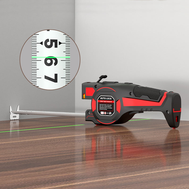 📢📢40% OFF !! ⏰2-in-1 Tape Measure with Laser Guide