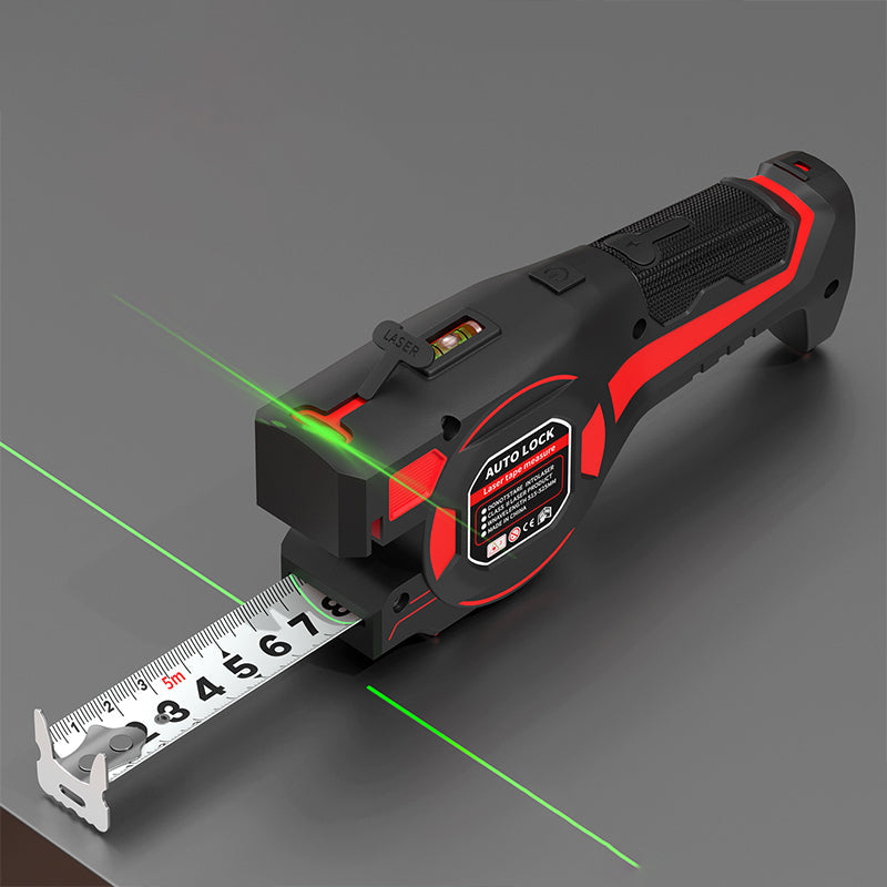 📢📢40% OFF !! ⏰2-in-1 Tape Measure with Laser Guide