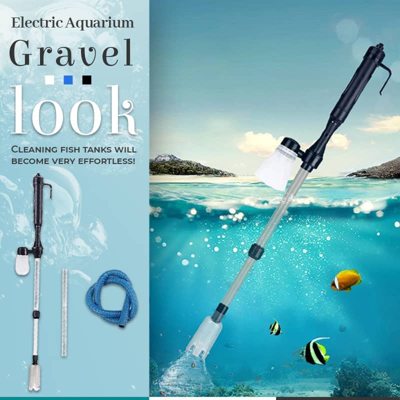 📢📢50% OFF !! ⏰ Electric Aquarium Gravel Cleaner