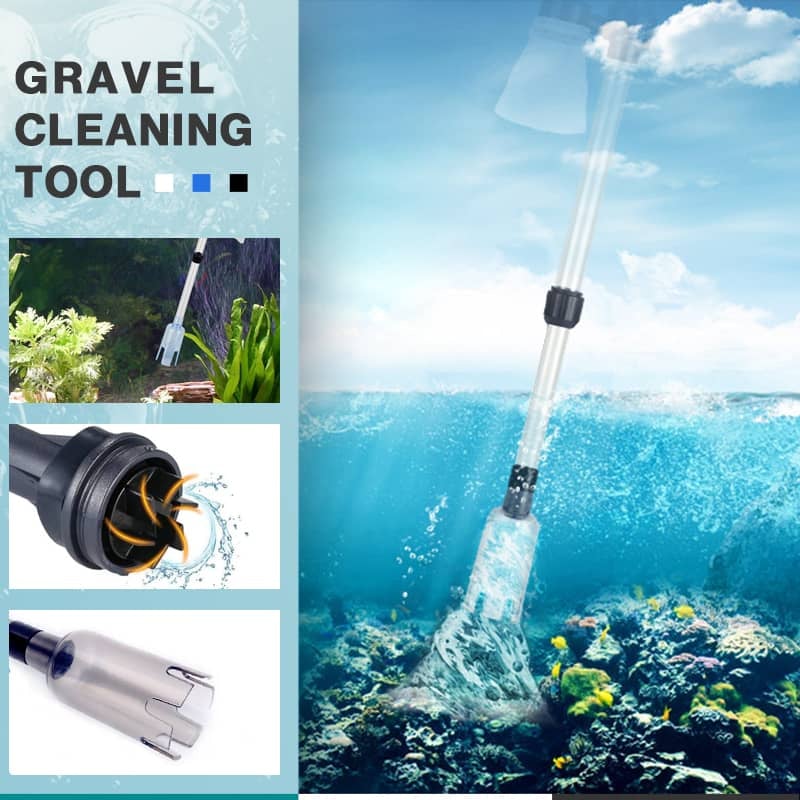 📢📢50% OFF !! ⏰ Electric Aquarium Gravel Cleaner