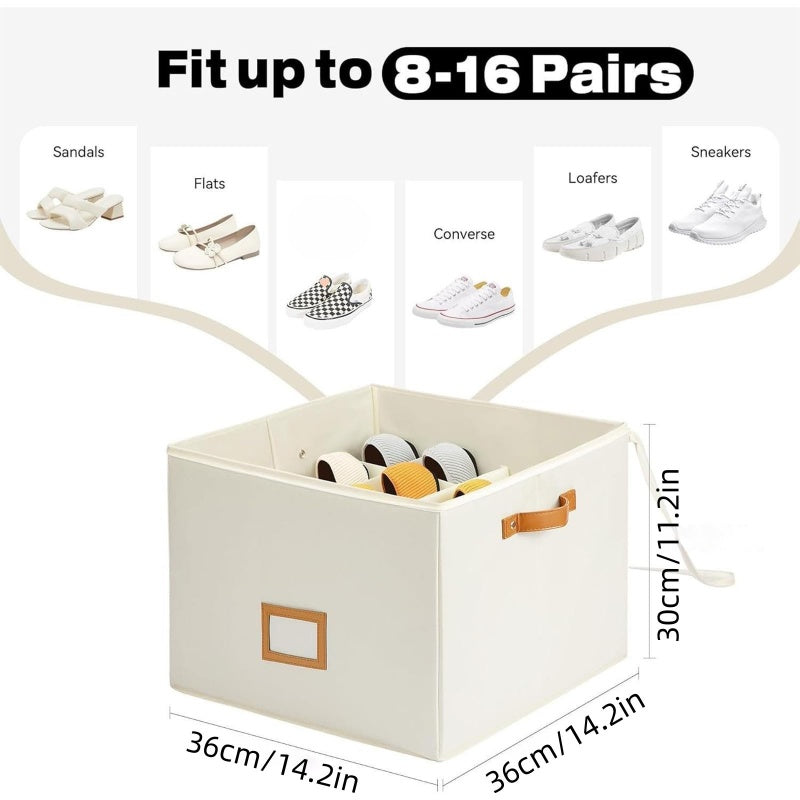 📢📢40% OFF !! ⏰Space Saving Foldable Shoe Organizer