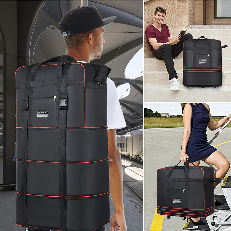📢📢40% OFF !! ⏰Large Capacity Expandable Travel Duffel Bag