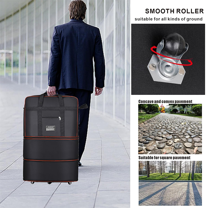 📢📢40% OFF !! ⏰Large Capacity Expandable Travel Duffel Bag