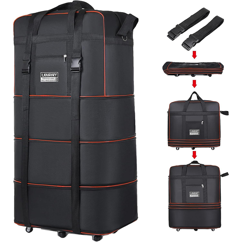 📢📢40% OFF !! ⏰Large Capacity Expandable Travel Duffel Bag