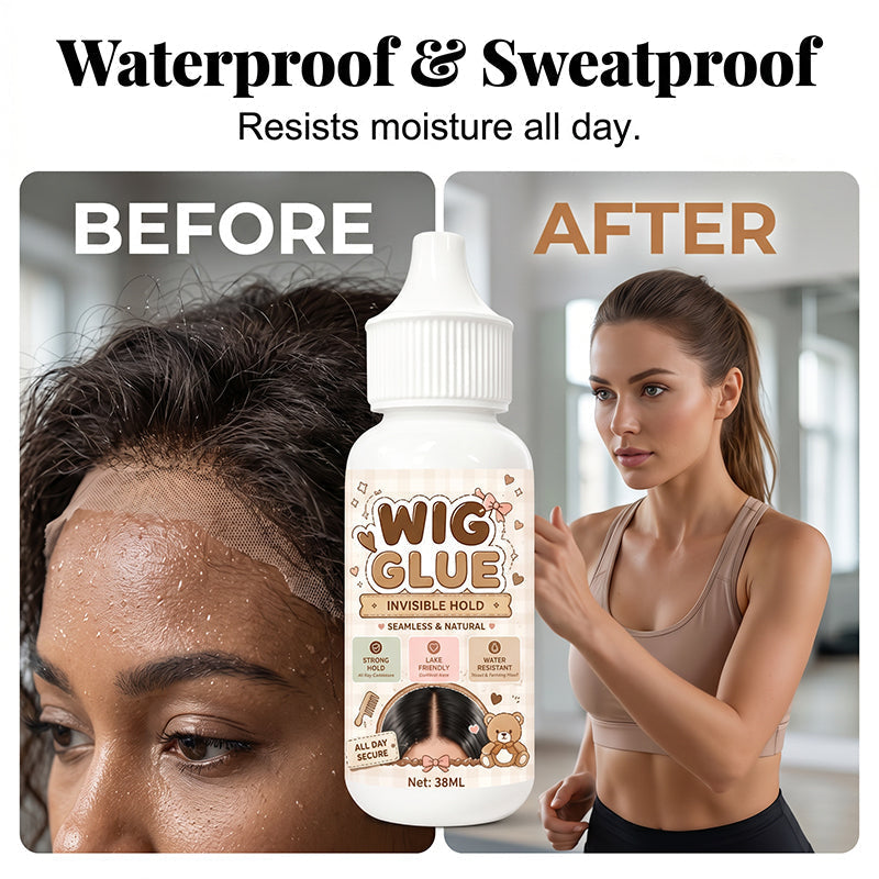 📢📢BUY 1 GET 1 FREE！ ⏰Waterproof Invisible Lace Wig Bond Glue