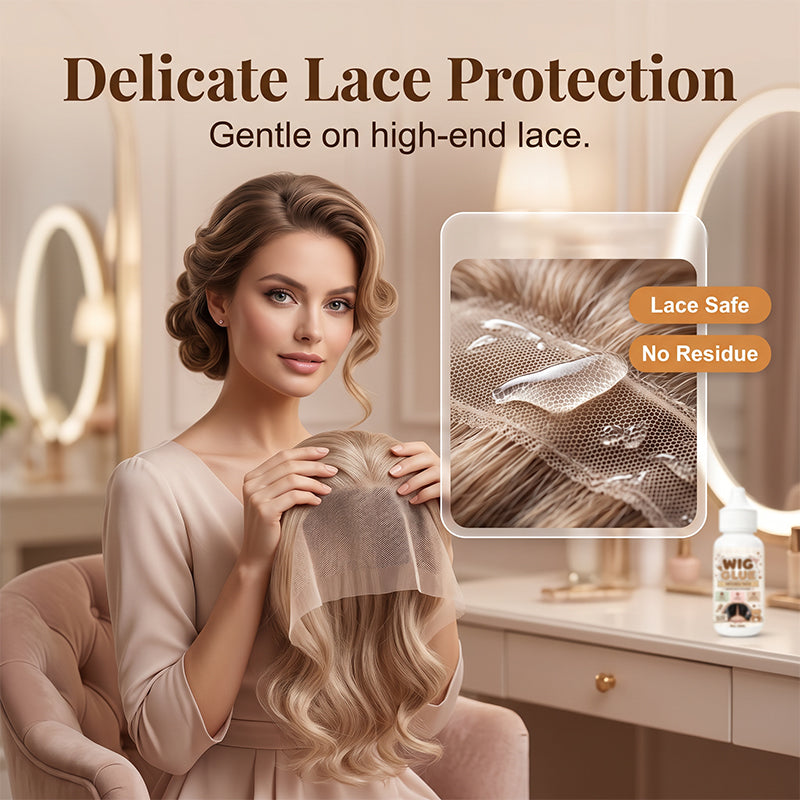 📢📢BUY 1 GET 1 FREE！ ⏰Waterproof Invisible Lace Wig Bond Glue