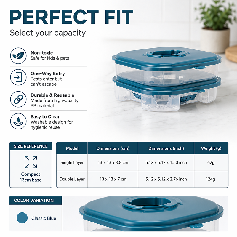 📢📢50% OFF !! ⏰Reusable Cockroach Bait Station