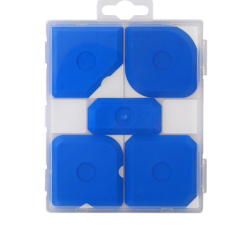 📢📢50% OFF !! ⏰5-Piece Caulking Tool Kit PVC Grout Scraper Set for Kitchen Bathroom