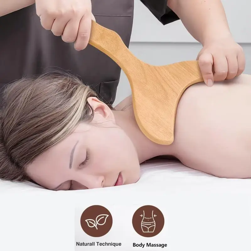 📢📢40% OFF !! ⏰7-Piece Wooden Therapy Massage Tool Set