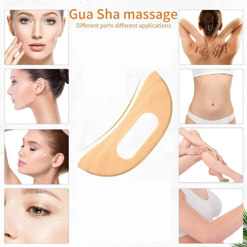 📢📢40% OFF !! ⏰7-Piece Wooden Therapy Massage Tool Set